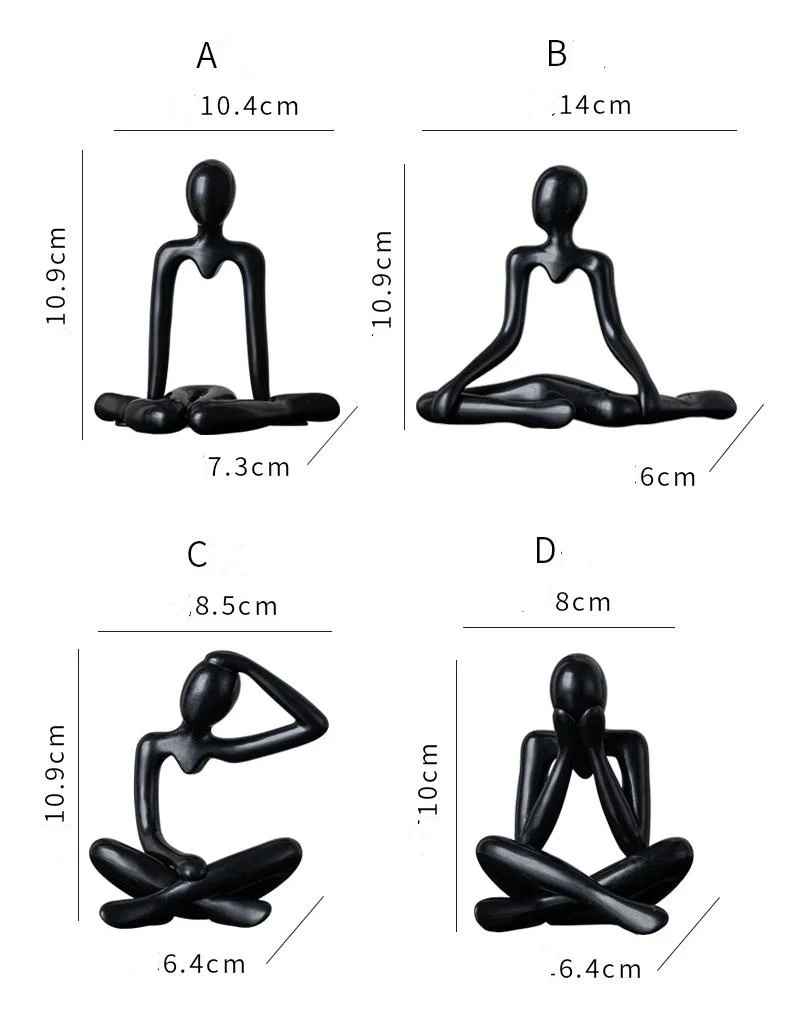 Minimalist designer Thinker Sculpture for Home