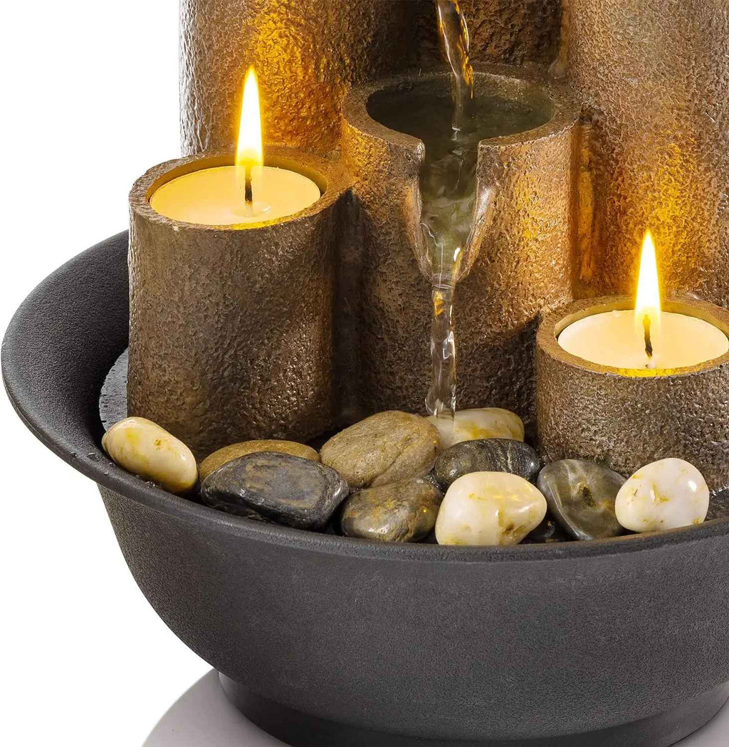 Mini Tabletop Water Fountain for Home Decor