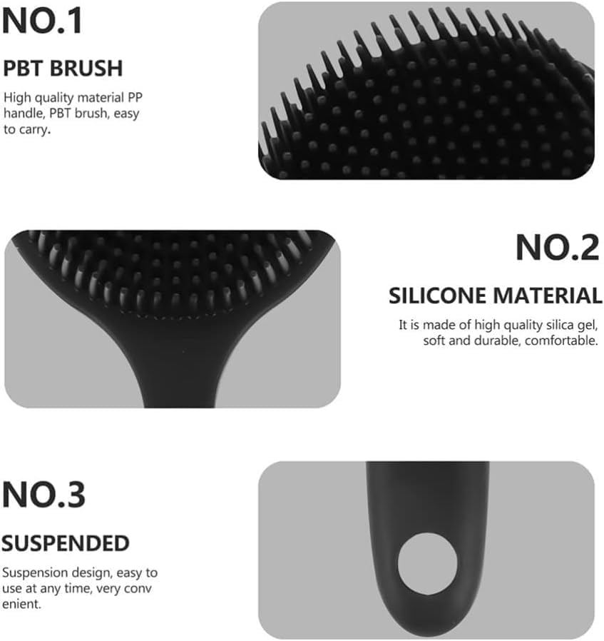 Premium Silicone Back Scrubber for Men & Women for Gentle Exfoliation