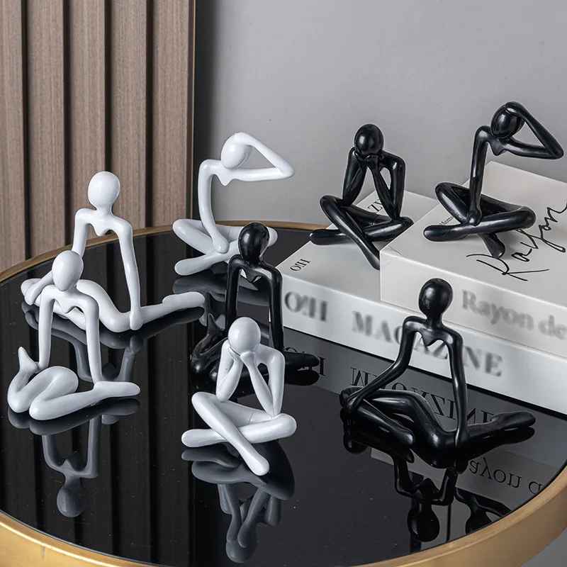 Minimalist designer Thinker Sculpture for Home